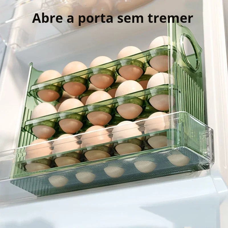 Casa dos Ovos: Organizador Fresco para Geladeira
