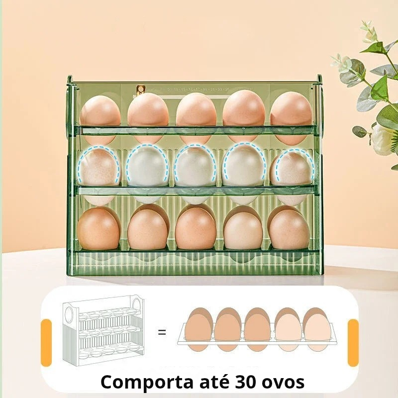 Casa dos Ovos: Organizador Fresco para Geladeira