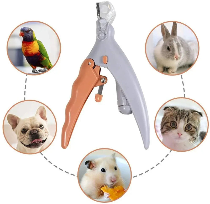 Manicure Pet Profissional: Cortador de Unhas com Luz LED